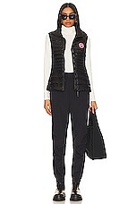 Canada Goose Hybridge Lite Vest in Black | REVOLVE