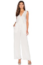 Capulet Cross Front Jumpsuit in White Embroidered | REVOLVE