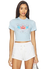 Blades Cropped Baby Tee