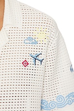 Oasis Crochet Beach Shirt - thumbnail 10