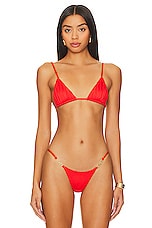 Era Ruched Triangle Top