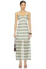 Celine Rainbow Crochet Maxi Dress - thumbnail 4