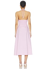 Ora Poplin Stripe Halter Dress - thumbnail 6