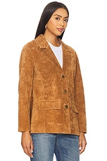 Atlas Suede Boyfriend Blazer - thumbnail 6