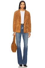 Atlas Suede Boyfriend Blazer - thumbnail 8
