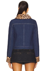 Gia Denim And Faux Fur Jacket - thumbnail 6