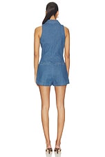 Hazel Chambray Trench Romper - thumbnail 6