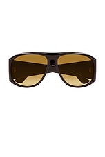 Oversized Aviator Sunglasses - thumbnail 4