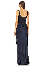 Cinq a Sept Marian Gown in Navy | REVOLVE