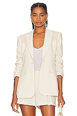 Crochet Lace Scrunched Cheyenne Blazer