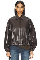Bubble Hem Bomber Jacket - thumbnail 5