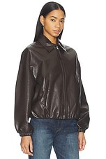 Bubble Hem Bomber Jacket - thumbnail 6