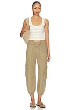 Ciela Balloon Utility Linen Pants - thumbnail 8
