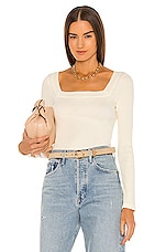 Product image of Citizens of Humanity Marisol Square Neck Tee. Click to view full details