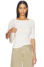 Boatneck Slim Tee - thumbnail 4