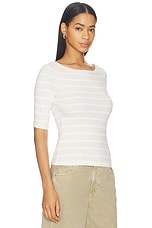 Boatneck Slim Tee - thumbnail 5