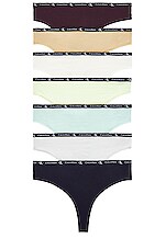 Product image of Calvin Klein Underwear Modern Thong 7 Pack. Click to view full details