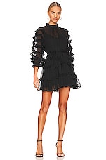 Cleobella Lacey Mini Dress in Black | REVOLVE
