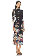 Lura Mesh Midi Dress - thumbnail 5