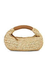 Julia Raffia Hobo Bag