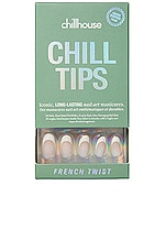 Product image of Chillhouse French Twist Chill Tips Press-on Nails. Click to view full details