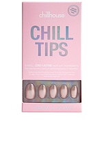 Raise A Glass Short Round Chill Tips Press-on Nails - thumbnail 4