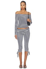 Avery Off The Shoulder Knit Top - thumbnail 7