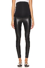 Faux Leather Maternity Legging - thumbnail 5
