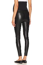 Faux Leather Maternity Legging - thumbnail 6