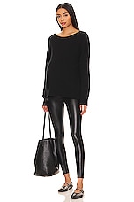 Faux Leather Maternity Legging - thumbnail 7