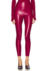 Faux Leather Legging