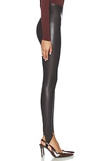 Faux Leather Stirrup Legging - thumbnail 5