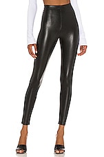 Product image of Commando 7/8 Faux Leather Legging. Click to view full details