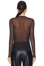 Chic Mesh Long Sleeve Tee - thumbnail 6