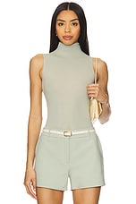 Ballet Mockneck Sleeveless Bodysuit