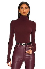 Product image of Commando Ballet Turtleneck Bodysuit With Thumb Holes. Click to view full details