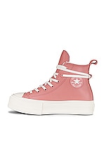 Converse Chuck Taylor All Star Lift Sneaker in Rust Pink & Egret | REVOLVE