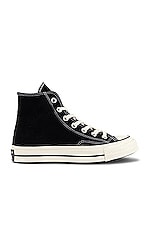 Converse Chuck 70 Hi Sneaker in Black & Egret | REVOLVE