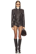 Elia Leather Short - thumbnail 8