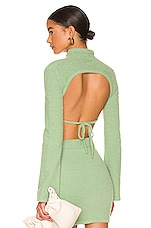 Product image of Camila Coelho Raquel Cropped Sweater. Click to view full details