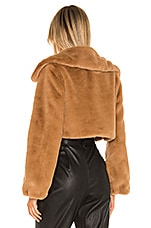 Cleobella Cropped Faux Fur Jacket - thumbnail 6