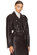 Ambrosia Leather Moto Jacket - thumbnail 6