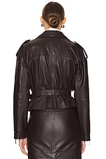 Ambrosia Leather Moto Jacket - thumbnail 7