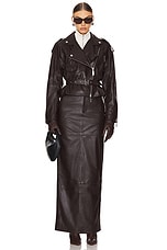 Ambrosia Leather Moto Jacket - thumbnail 8