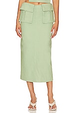 Product image of Camila Coelho Rousseau Midi Skirt. Click to view full details
