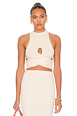 Product image of Camila Coelho Macadamia Crossover Top. Click to view full details