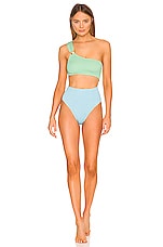 Product image of Cleonie Scallop Maillot One Piece. Click to view full details
