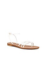 CoRNETTI Lampedusa Sandal in White Calfskin | REVOLVE