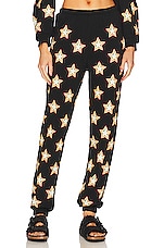 Product image of Chaser Rainbow Star Toss Pant. Click to view full details