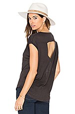 Product image of Chaser V-Neck Open Back Muscle Tee. Click to view full details